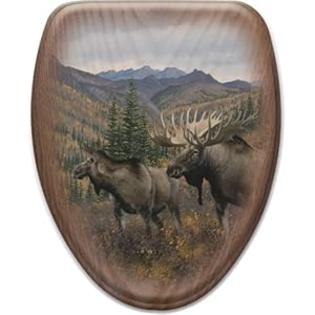 Comfort+Seats Comfort Seats C1B2E1-792-17BN Working The Ridge Elongated Toilet Seat with Brushed Nickel Alloy Hinge, Oak Comfort+Seats Comfort Seats C1B2E1-792-17BN Working The Ridge Elongated Toilet Seat with Brushed Nickel Alloy Hinge, Oak