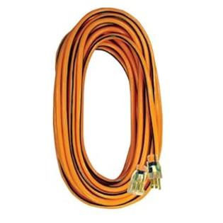 Voltec 05-00343 14/3 SJTW Outdoor Extension Cord with Lighted End, 100-Foot, Orange with Black Stripe Voltec 05-00343 14/3 SJTW Outdoor Extension Cord with Lighted End, 100-Foot, Orange with Black Stripe