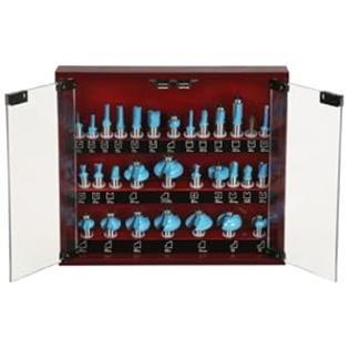 Steelex D3727 Carbide Tipped Router Bit Set, 1/2-Inch, 30-Piece Steelex D3727 Carbide Tipped Router Bit Set, 1/2-Inch, 30-Piece