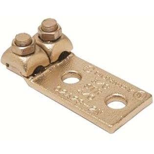 Burndy B-1596 BCR-3 Type Horizontal Through Cable to Ground Rod Mold Splice, 3/4 Burndy B-1596 BCR-3 Type Horizontal Through Cable to Ground Rod Mold Splice, 3/4