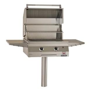 Solaire 27-Inch Deluxe Infrared Propane In-Ground Post Grill, Stainless Steel Solaire 27-Inch Deluxe Infrared Propane In-Ground Post Grill, Stainless Steel