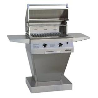 Solaire 27-Inch Deluxe InfraVection Propane Pedestal Grill, Stainless Steel Solaire 27-Inch Deluxe InfraVection Propane Pedestal Grill, Stainless Steel
