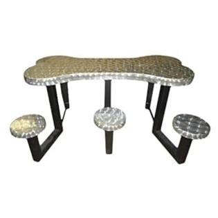 Ofab+Custom+Theme+Tables OFAB Custom Theme Tables 6-Feet Aluminum Dog Park Picnic Table (Discontinued by Manufacturer) Ofab+Custom+Theme+Tables OFAB Custom Theme Tables 6-Feet Aluminum Dog Park Picnic Table (Discontinued by Manufacturer)
