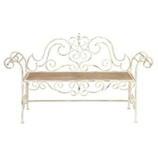 UMA+Enterprises UMA Enterprises 64434 Metal/Wood Bench, 61 by 36-Inch UMA+Enterprises UMA Enterprises 64434 Metal/Wood Bench, 61 by 36-Inch