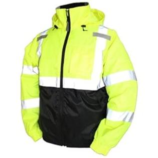 Tingley Rubber J26112 Bomber II Jacket, XX-Large, Lime Green Tingley Rubber J26112 Bomber II Jacket, XX-Large, Lime Green