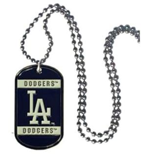 simran MLB Los Angeles Dodgers 36-Inch Ball Chain Necklace with Licensed Tag simran MLB Los Angeles Dodgers 36-Inch Ball Chain Necklace with Licensed Tag