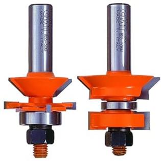 CMT 855.506.11 V-Tongue & Groove Bit Set, 1/2-Inch Shank, 1-3/4-Inch Diameter, Carbide-Tipped CMT 855.506.11 V-Tongue & Groove Bit Set, 1/2-Inch Shank, 1-3/4-Inch Diameter, Carbide-Tipped
