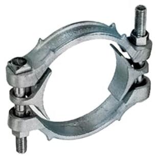 Kuriyama DB400 Zinc Plated Ductile Iron Double Bolt Hose Clamps, 3 1/2 Kuriyama DB400 Zinc Plated Ductile Iron Double Bolt Hose Clamps, 3 1/2