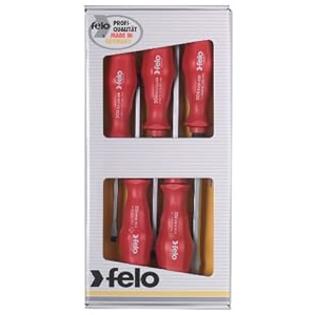 Felo 07157 31720 Slotted and Phillips Screwdrivers, Set of 5 Felo 07157 31720 Slotted and Phillips Screwdrivers, Set of 5