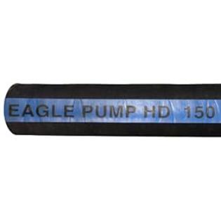 Eagle Pump HD 150 Rubber Bulk Hose, Black, 150 PSI Max Pressure, 3 Eagle Pump HD 150 Rubber Bulk Hose, Black, 150 PSI Max Pressure, 3