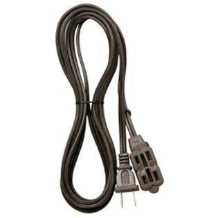 Voltec 01-00005 3-Outlet 2-Conductor SPT-2 Extension Cord, 12-Foot, Brown Voltec 01-00005 3-Outlet 2-Conductor SPT-2 Extension Cord, 12-Foot, Brown