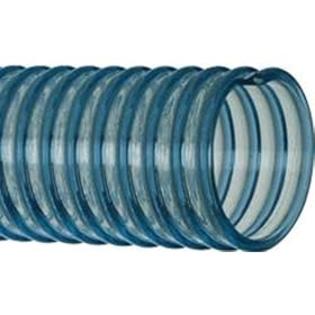 Kanaflex Flexible PVC Food Grade Suction and Discharge Hose, Blue/Clear, 1.5 Kanaflex Flexible PVC Food Grade Suction and Discharge Hose, Blue/Clear, 1.5