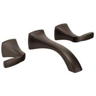 Moen T6906ORB Voss Two-Handle Wall Mount Bathroom Faucet, Oil Rubbed Bronze Moen T6906ORB Voss Two-Handle Wall Mount Bathroom Faucet, Oil Rubbed Bronze