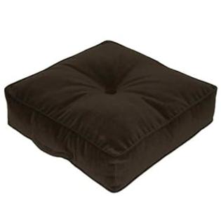 Greendale Home Fashions Omaha/Amigo Bitter Fabric Square Floor Pillow, 27-Inch Greendale Home Fashions Omaha/Amigo Bitter Fabric Square Floor Pillow, 27-Inch