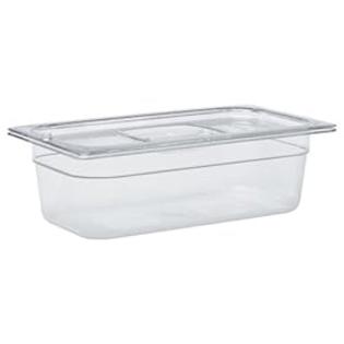Rubbermaid+Commercial Rubbermaid Commercial Products FG117P00CLR 1/3 Size 4-Quart Cold Food Pan Rubbermaid+Commercial Rubbermaid Commercial Products FG117P00CLR 1/3 Size 4-Quart Cold Food Pan
