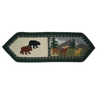 Patch Magic Small Northwoods Walk Table Runner, 54-Inch by 16-Inch Patch Magic Small Northwoods Walk Table Runner, 54-Inch by 16-Inch