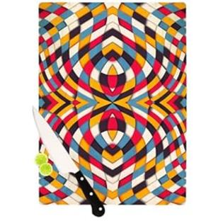 Kess%20InHouse Kess InHouse Danny Ivan Stained Glass Cutting Board, 11.5 by 8.25-Inch Kess%20InHouse Kess InHouse Danny Ivan Stained Glass Cutting Board, 11.5 by 8.25-Inch