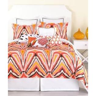 Trina%20Turk Trina Turk 2-Piece Peacock Punch Duvet Set, Twin, Orange Trina%20Turk Trina Turk 2-Piece Peacock Punch Duvet Set, Twin, Orange