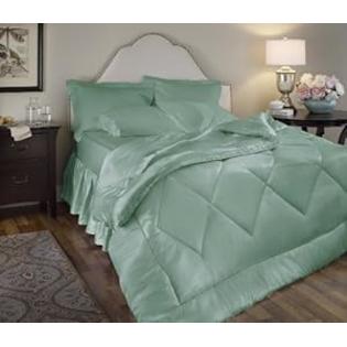 Whispersilk Wispersilk 450QCBWSAqua Comforter Set, Queen, Aqua Whispersilk Wispersilk 450QCBWSAqua Comforter Set, Queen, Aqua