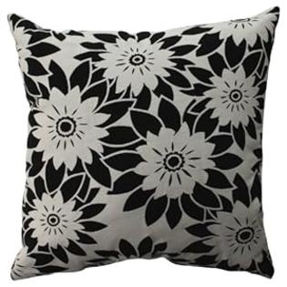 Pillow Perfect Pop Art Floral Floor Pillow, 23-Inch Pillow Perfect Pop Art Floral Floor Pillow, 23-Inch