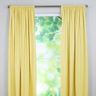 Chooty Rod Pocket Curtain Panel, 54 by 108-Inch, Duck Yellow Chooty Rod Pocket Curtain Panel, 54 by 108-Inch, Duck Yellow