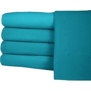 Shavel Micro Flannel Sheet Set, Queen, Teal Shavel Micro Flannel Sheet Set, Queen, Teal
