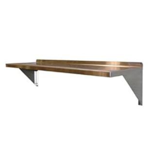 PVIFS WS1260SS EZ Clean Solid Wall Mount Shelf, 60 PVIFS WS1260SS EZ Clean Solid Wall Mount Shelf, 60