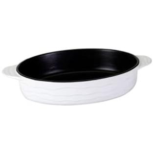 International%20Housewares%20Corp Housewares International Large 2-Quart Oval Ceramic Non-Stick Baking Dish, White, 13-1/2-Inch by 8-1/2-Inch International%20Housewares%20Corp Housewares International Large 2-Quart Oval Ceramic Non-Stick Baking Dish, White, 13-1/2-Inch by 8-1/2-Inch