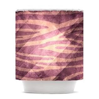 Kess%20InHouse Kess InHouse Nick Atkinson Pink Zebra Texture Shower Curtain, 69 by 70-Inch Kess%20InHouse Kess InHouse Nick Atkinson Pink Zebra Texture Shower Curtain, 69 by 70-Inch
