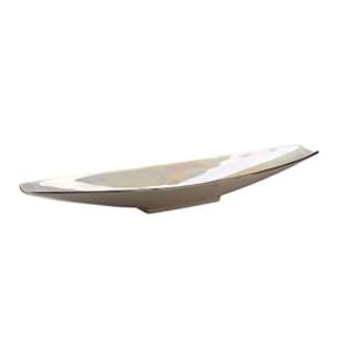 Lazy Susan Pearlized Rose Tray with Large Platinum Rim Lazy Susan Pearlized Rose Tray with Large Platinum Rim