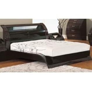 Global Furniture USA Madison Collection MDF/Wood Veneer Bedroom Set with King Bed, Black/Kokuten Global Furniture USA Madison Collection MDF/Wood Veneer Bedroom Set with King Bed, Black/Kokuten