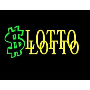 Porta-Trace Decorative LED Lit Sign with Lotto Logo, 14-Inch Porta-Trace Decorative LED Lit Sign with Lotto Logo, 14-Inch