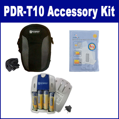 Synergy Digital Toshiba PDR-T10 Digital Camera Accessory Kit includes: ZELCKSG Care & Cleaning, SB257 Charger, SDC-22 Case By Synergy at Sears.com