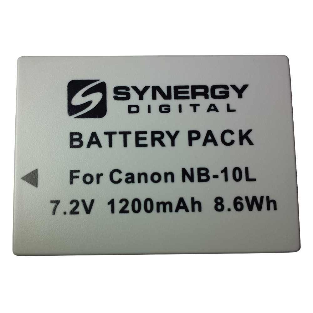 Synergy Digital Canon PowerShot SX40 HS Digital Camera Battery Lithium Ion (1200 mAh) - Replacement For Canon NB-10L Battery at Sears.com
