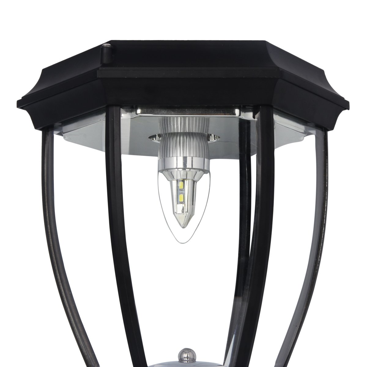 Kendal Large Elegant Outdoor Solar powered LED Garden Yard Pillar Light Lamp SL8405 Home