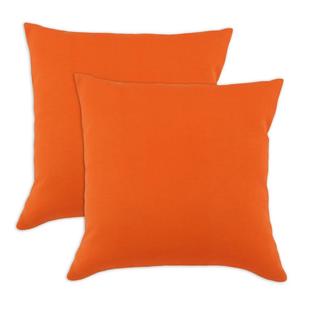 Michael Anthony Furniture Breezy Sundeck Orange Indoor-Outdoor Accent 17 inch Throw Pillows (set of 2) Michael Anthony Furniture Breezy Sundeck Orange Indoor-Outdoor Accent 17 inch Throw Pillows (set of 2)