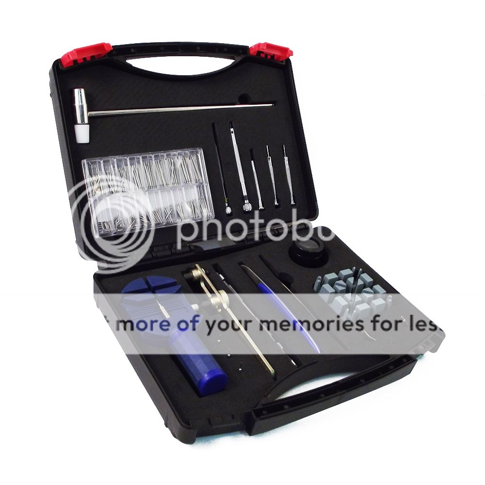 Universal Tool 20pc Deluxe Watch Repair Kit with Plastic Carry Case and Replacement Spring Bars at Sears.com