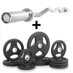 Ez Curl Bar Fitness Solutions Group Olympic Ez Curl Bar Xm 3675 Chrome With Premium Quality Rubber Coated