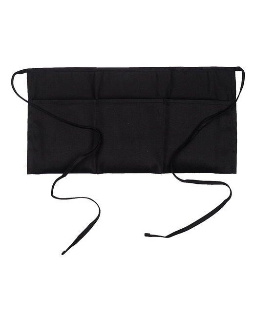 Big Accessories Three-Pocket 10"? Waist Apron - BLACK - OS at Sears.com