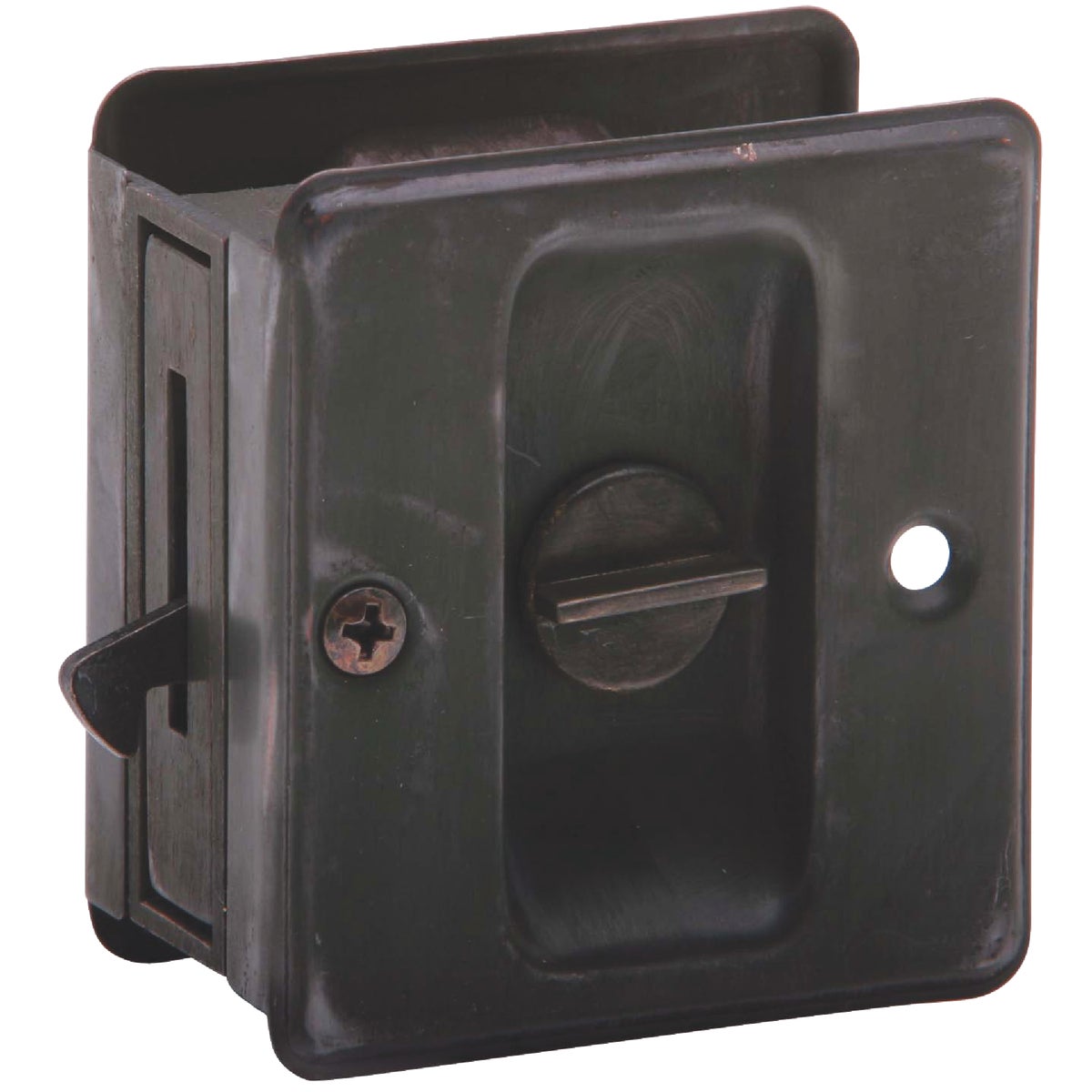 UPC 044074681338 product image for Schlage Lock SC991B-716 Abrz Pr Pocket Door Pull | upcitemdb.com
