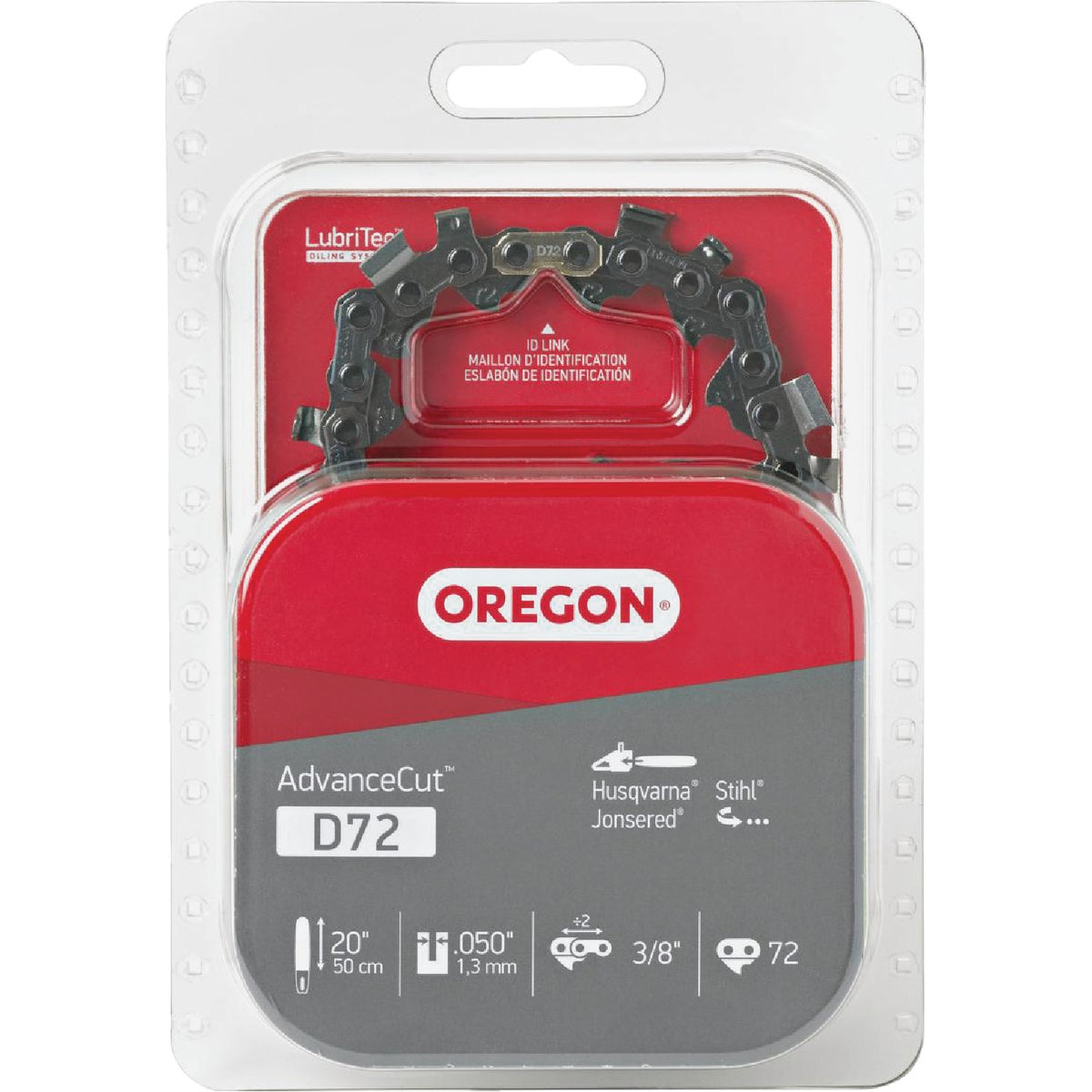 Oregon D72 Replacement Chainsaw Chain Loops-20/21" REPL SAW CHAIN
