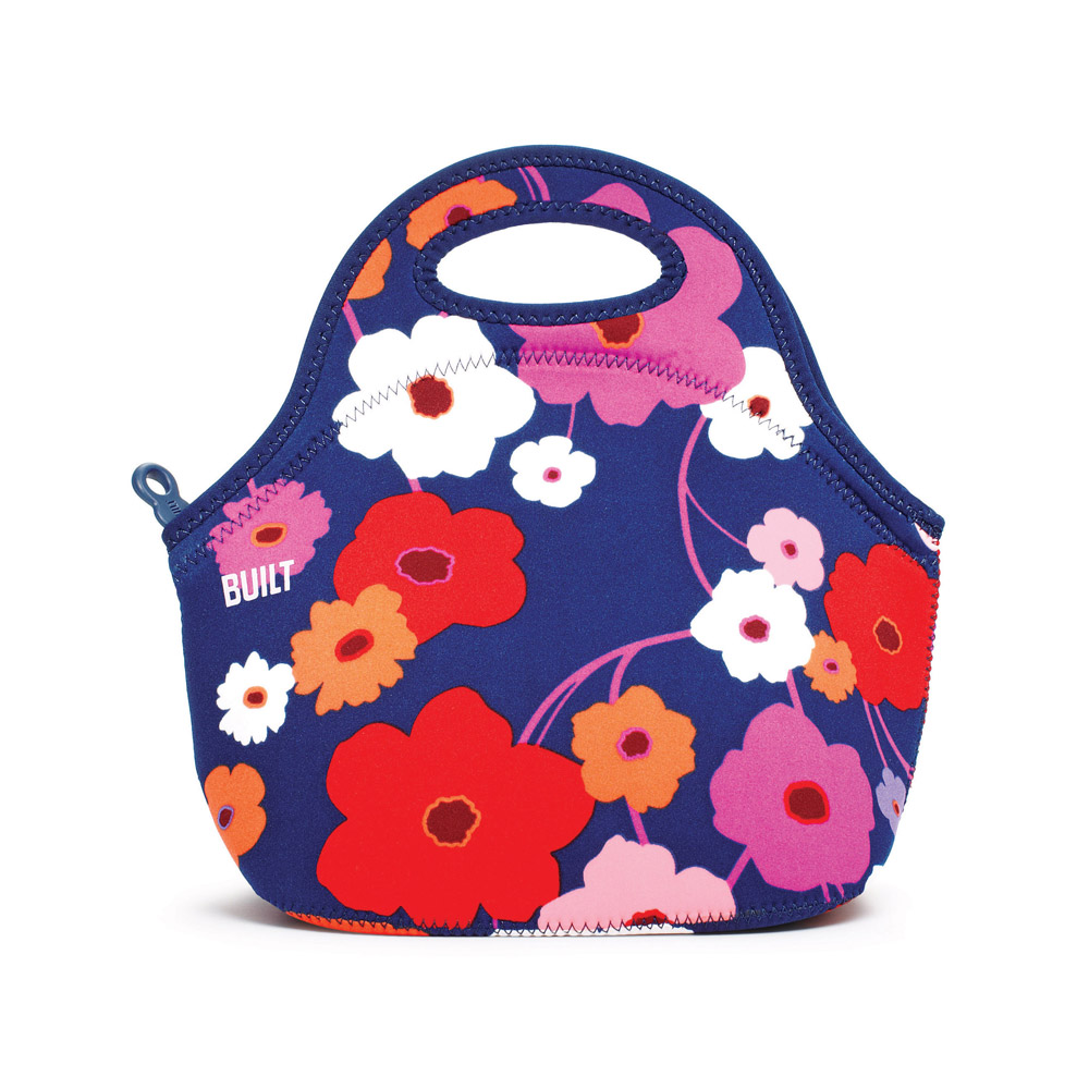 UPC 844983016869 product image for BUILT Neoprene Gourmet Getaway Mini Lunch Tote, Mini Dot, Navy | upcitemdb.com