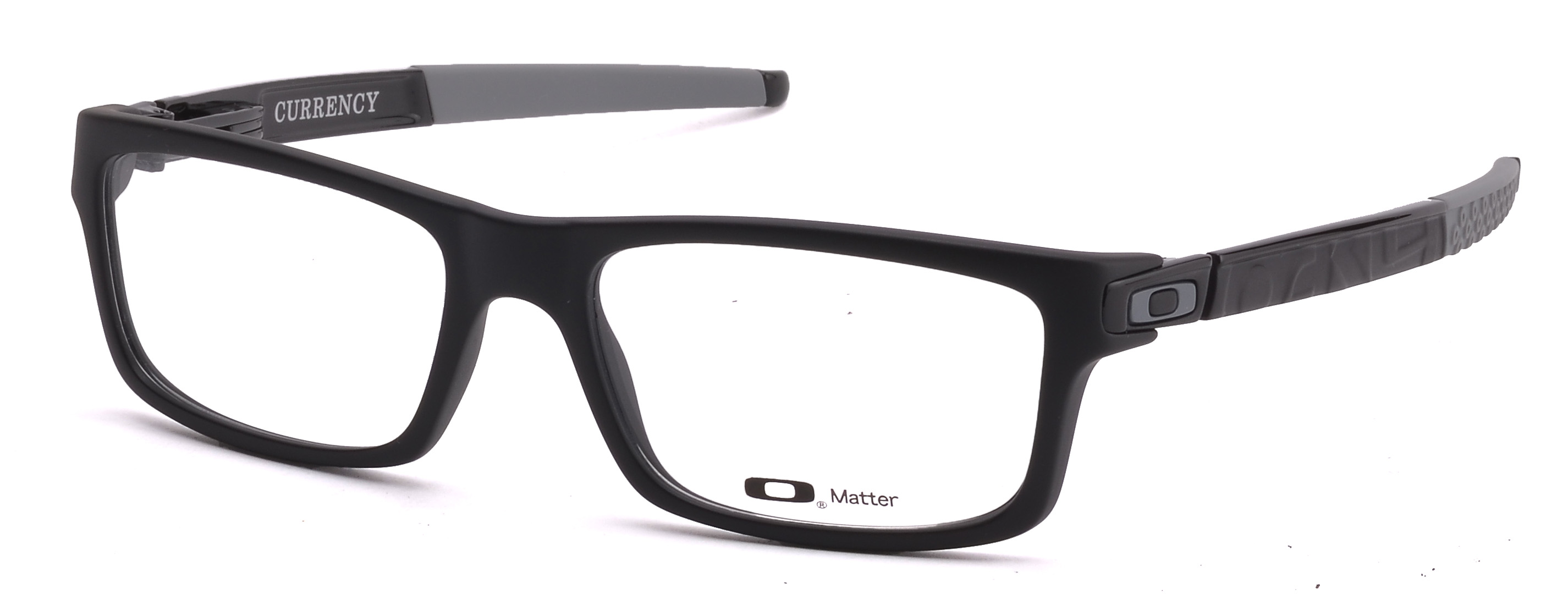 UPC 888392000279 product image for Oakley Men's Eyewear Frames OX8026 54mm Currency Satin Black Grey 1354 | upcitemdb.com