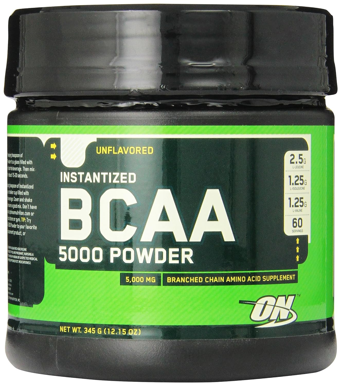 UPC 748927020342 product image for Optimum Nutrition Instantized BCAA 5000 mg Powder, Unflavored - 60 Servings | upcitemdb.com