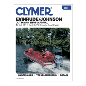 Clymer Evinrude/Johnson 48-235 HP Outboards (Includes Sea Drives) (1973-1990)