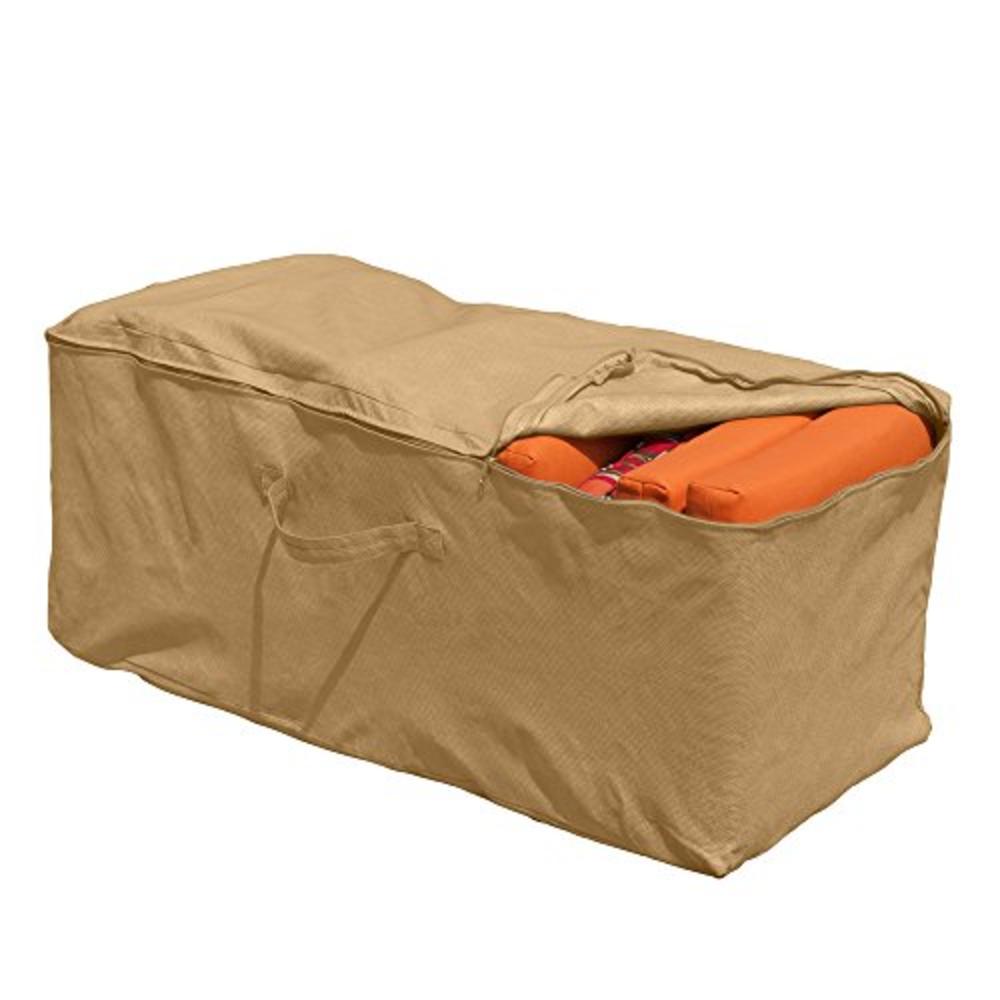 Chelsea Cushion Storage Bag 19.5 x 47.5 x 18-Inch Tan