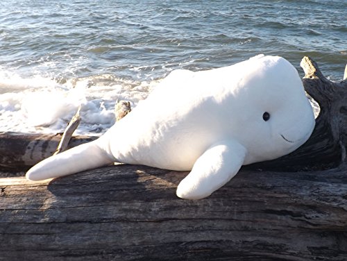 This Place is a Zoo Giant Plush Toy Beluga Whale - 36