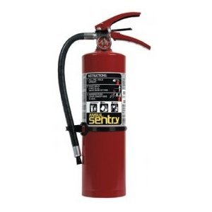 Fire Extinguisher w/ Vehicle Bracket (5lb ABC Badger Extra)