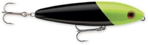 Saltwater Skitter Walk 11 Fishing lure 4.375-Inch Black Chartreuse
Head by  / Normark