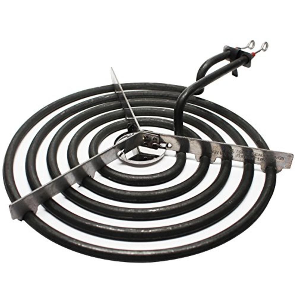 2-Pack Replacement Whirlpool GR395LXGZ0 8 inch 5 Turns Surface Burner Element
- Compatible Whirlpool 9761345 Heating Element for